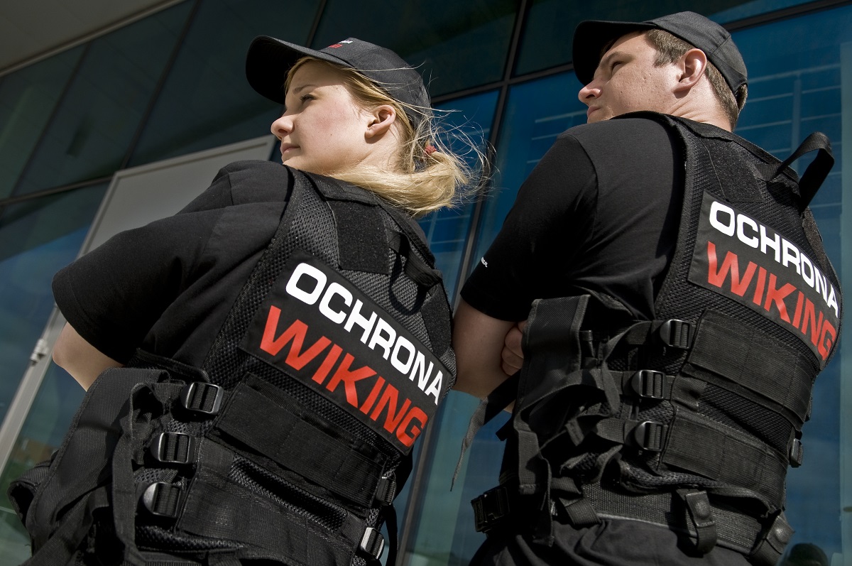 Kamery agencja ochrony wiking ochrona mienia ochraniarze mundur gdynia